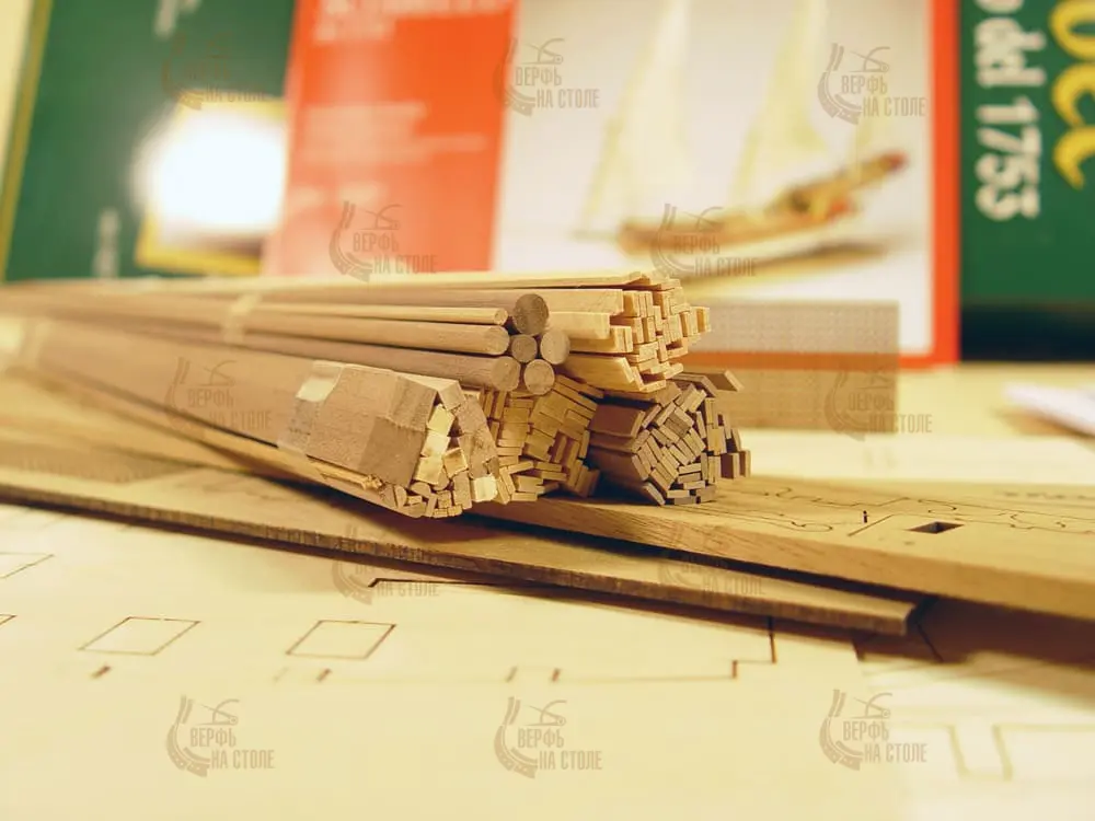 модель корабля Xebec модель корабля Xebec