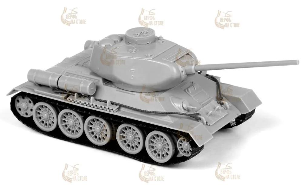 Советский танк Т-34/85 (сборка без клея) Советский танк Т-34/85 (сборка без клея)