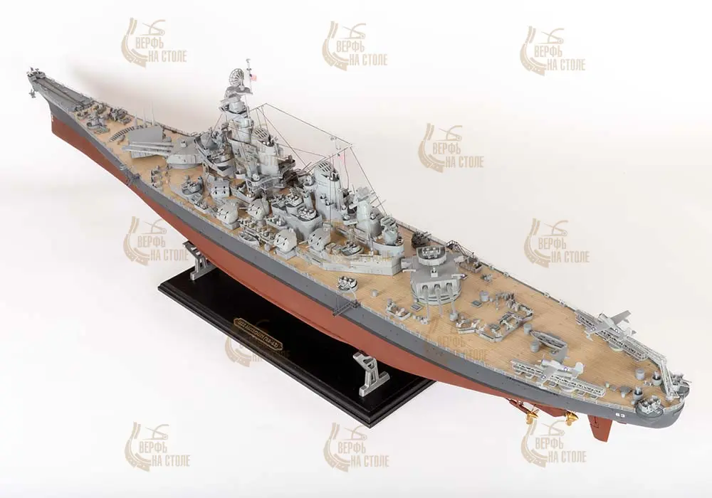 модель корабля своими руками USS Missouri BB-63 модель корабля своими руками USS Missouri BB-63