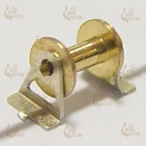 Кабельная катушка, 3х4 мм, латунь, 2 шт Кабельная катушка, 3х4 мм, латунь, 2 шт
