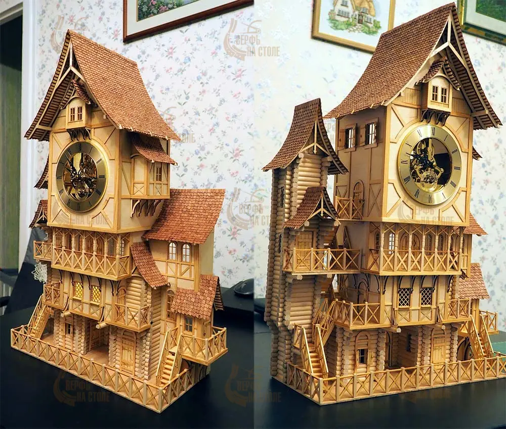 Настенные часы Башня Эльфов Настенные часы Башня Эльфов