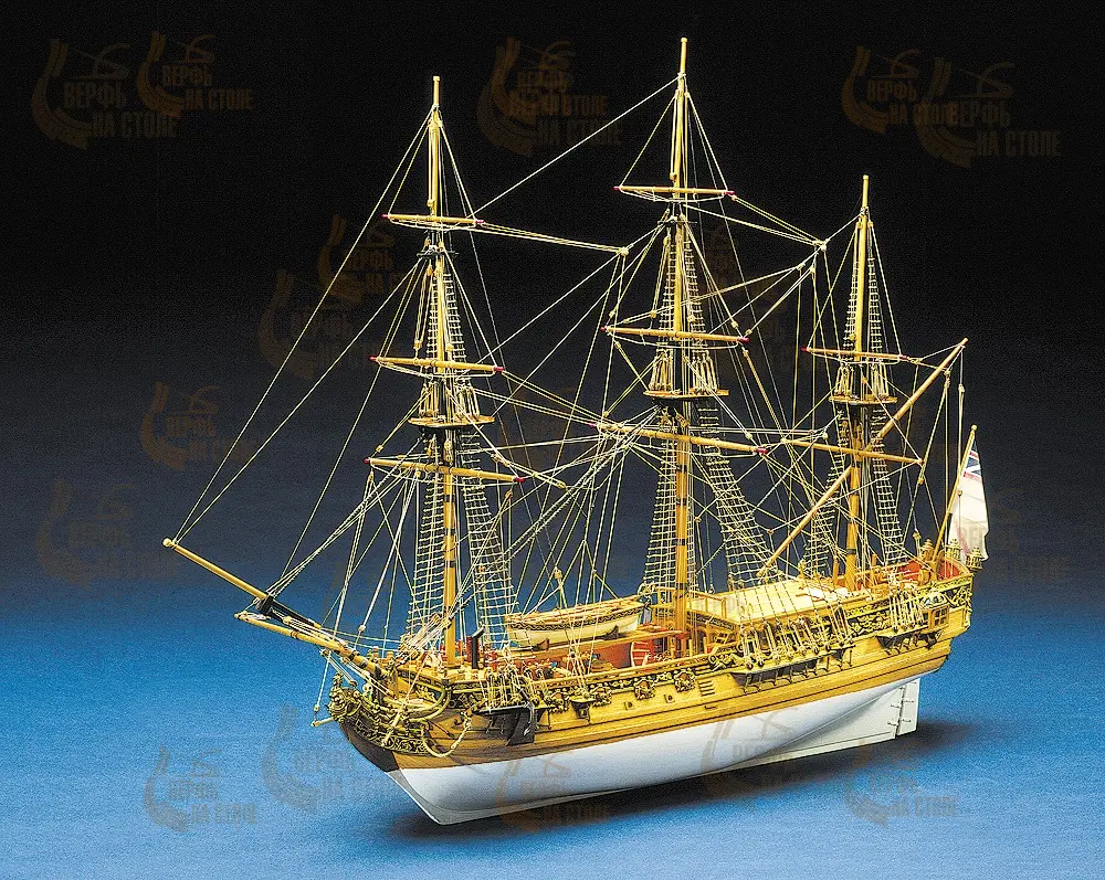Модель корабля своими руками Royal Caroline Модель корабля своими руками Royal Caroline