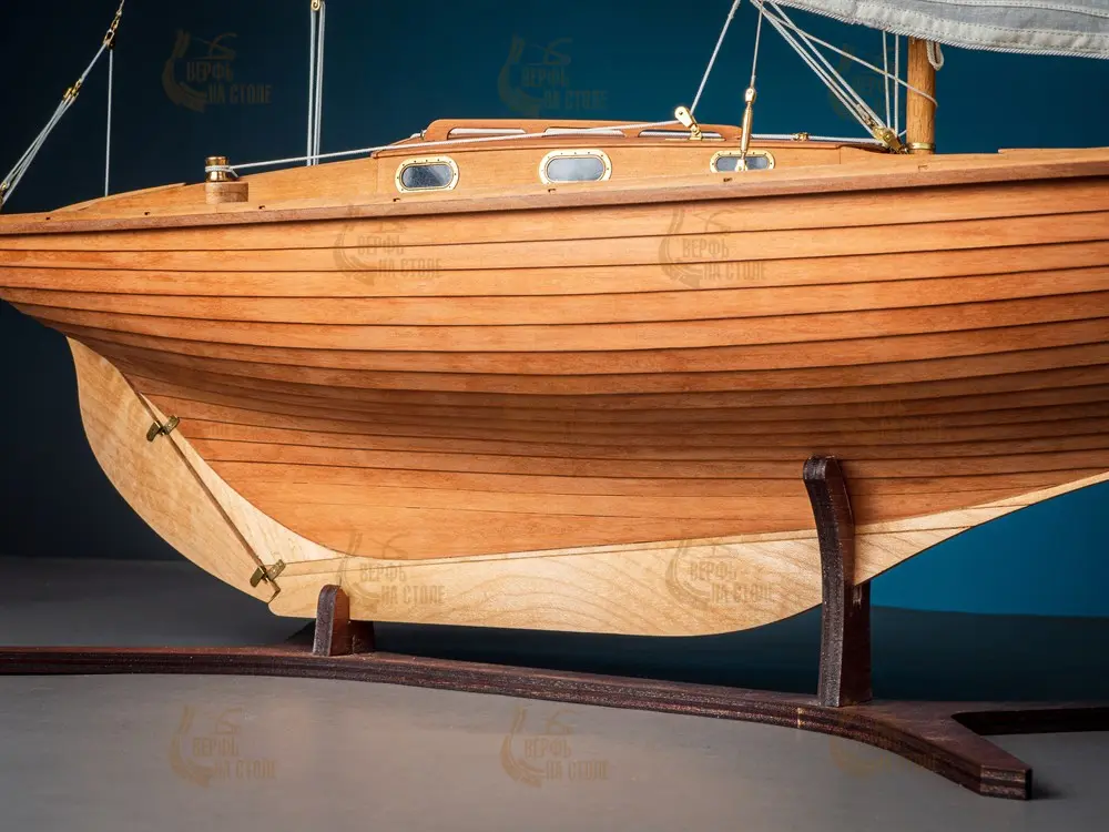 Модель Яхта Folkboat, комплектация Стандартная Модель Яхта Folkboat, комплектация Стандартная