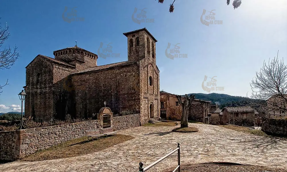 керамический конструктор Церковь Sant Jaume de Frontanya керамический конструктор Церковь Sant Jaume de Frontanya