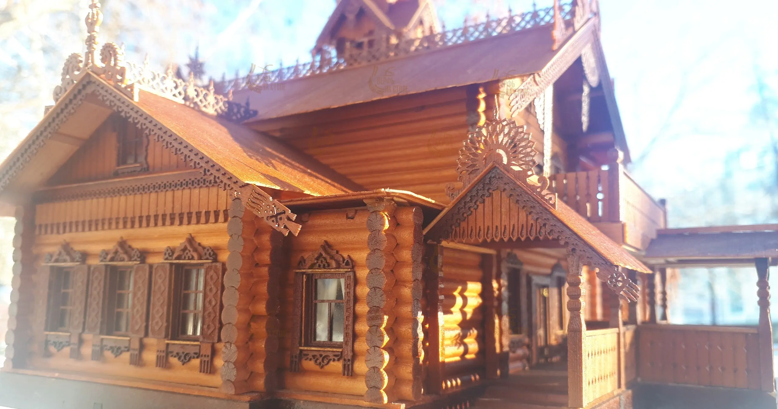 Загородный летний дом, , 2880 деталей Загородный летний дом, , 2880 деталей