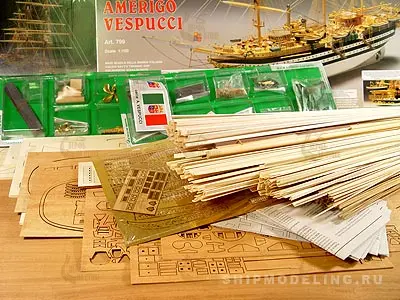 Модель корабля своими руками Amerigo Vespucci (Mantua) Модель корабля своими руками Amerigo Vespucci (Mantua)