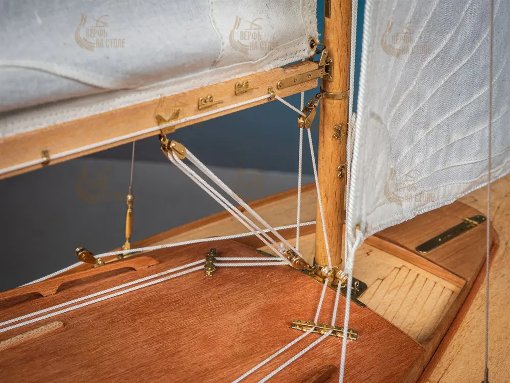 Модель Яхта Folkboat, комплектация Продвинутая Модель Яхта Folkboat, комплектация Продвинутая