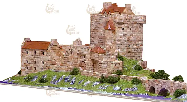 керамический конструктор купить Замок Eilean Donan керамический конструктор купить Замок Eilean Donan
