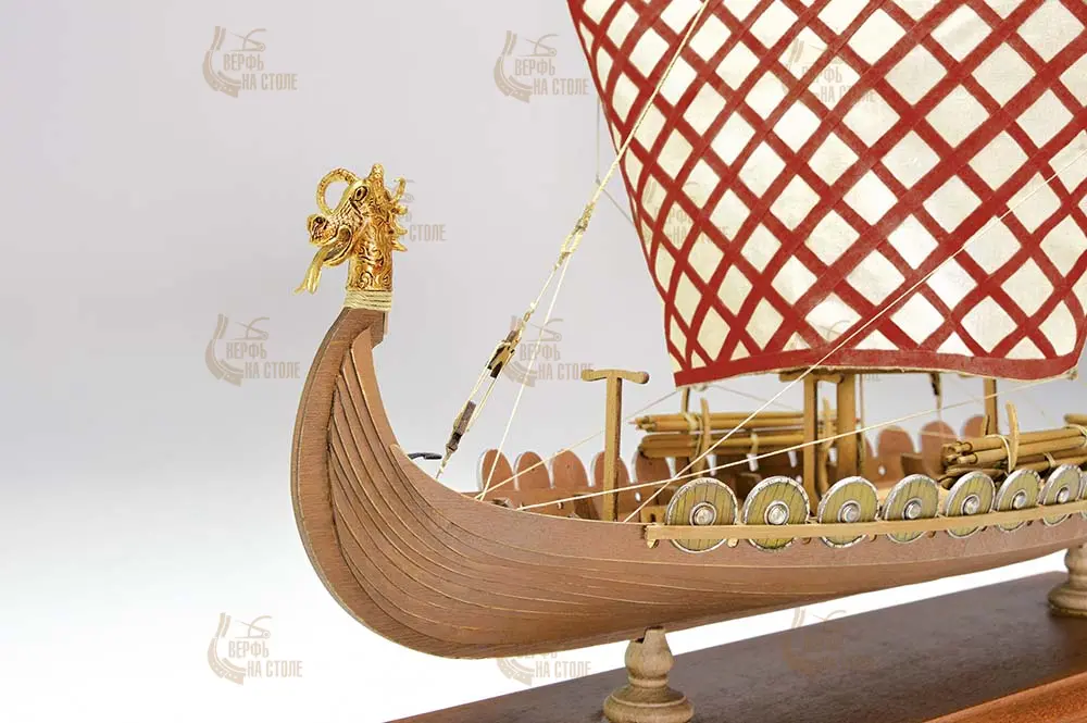 Драккар (Корабль викингов) + (Стартовый набор инструментов) Драккар (Корабль викингов) + (Стартовый набор инструментов)