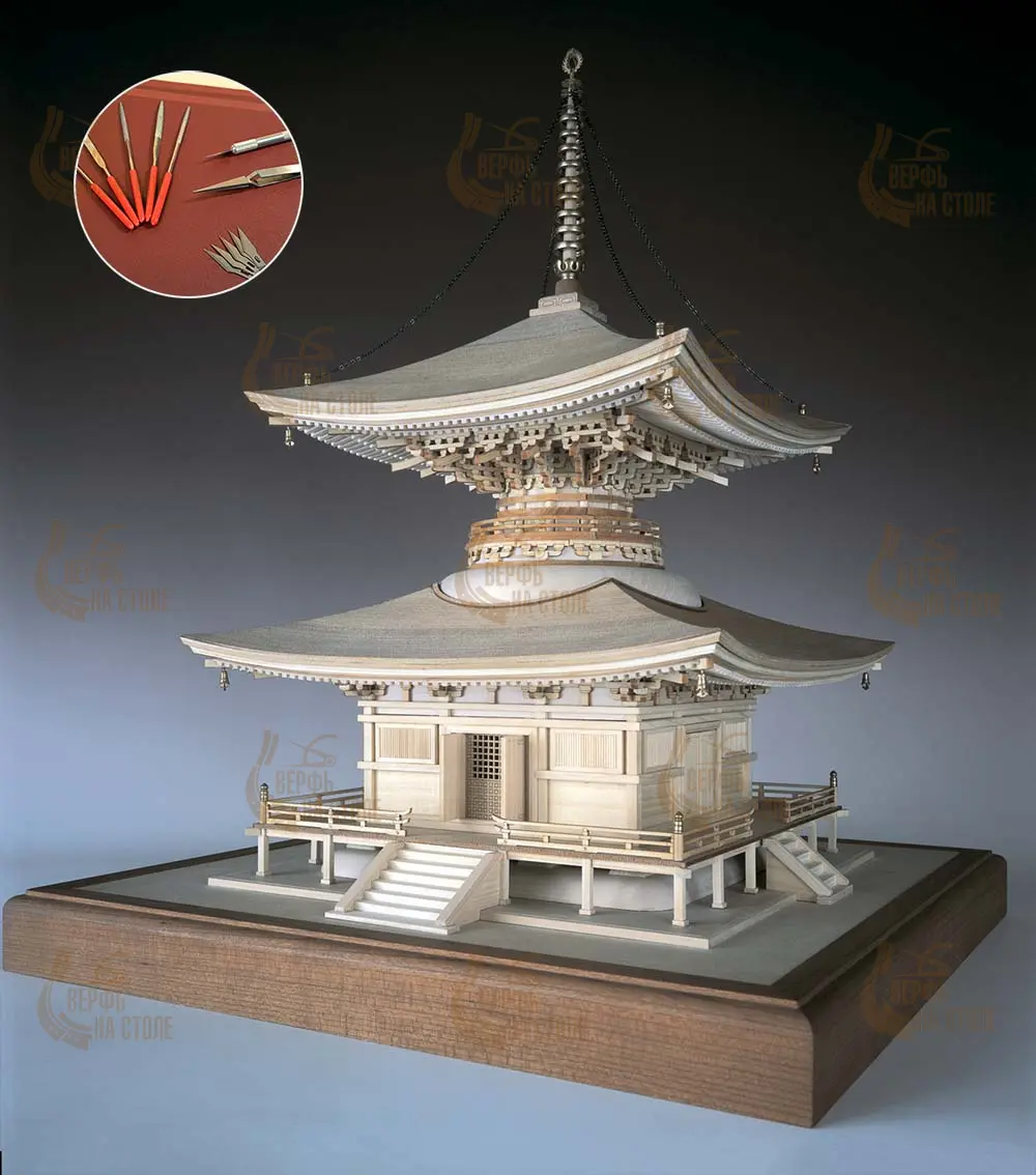 Храм Ishiyama + (Стартовый набор инструментов) Храм Ishiyama + (Стартовый набор инструментов)