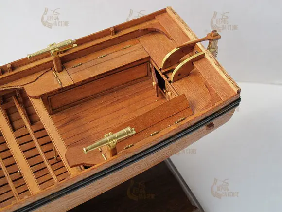 Вооруженный баркас (Longboat Armed For War) + (Полный набор инструментов, клея и лак) Вооруженный баркас (Longboat Armed For War) + (Полный набор инструментов, клея и лак)