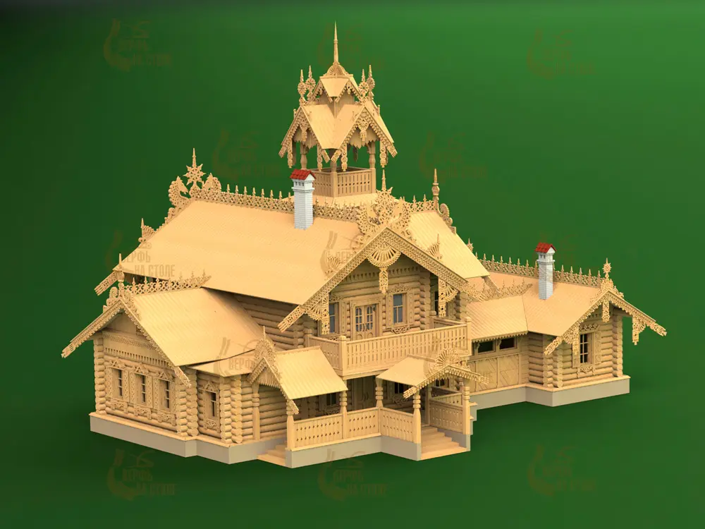 Загородный летний дом, 2880 деталей + (Расширенный набор для сборки) Загородный летний дом, 2880 деталей + (Расширенный набор для сборки)