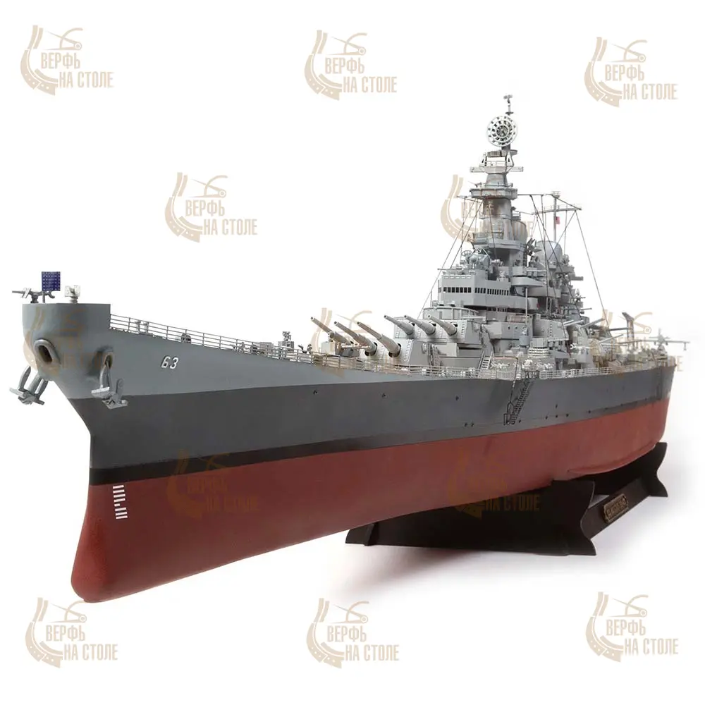 модель корабля своими руками USS Missouri BB-63 модель корабля своими руками USS Missouri BB-63