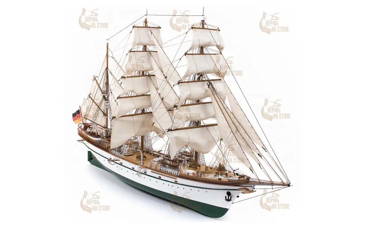 модель корабля своими руками Gorch Fock модель корабля своими руками Gorch Fock