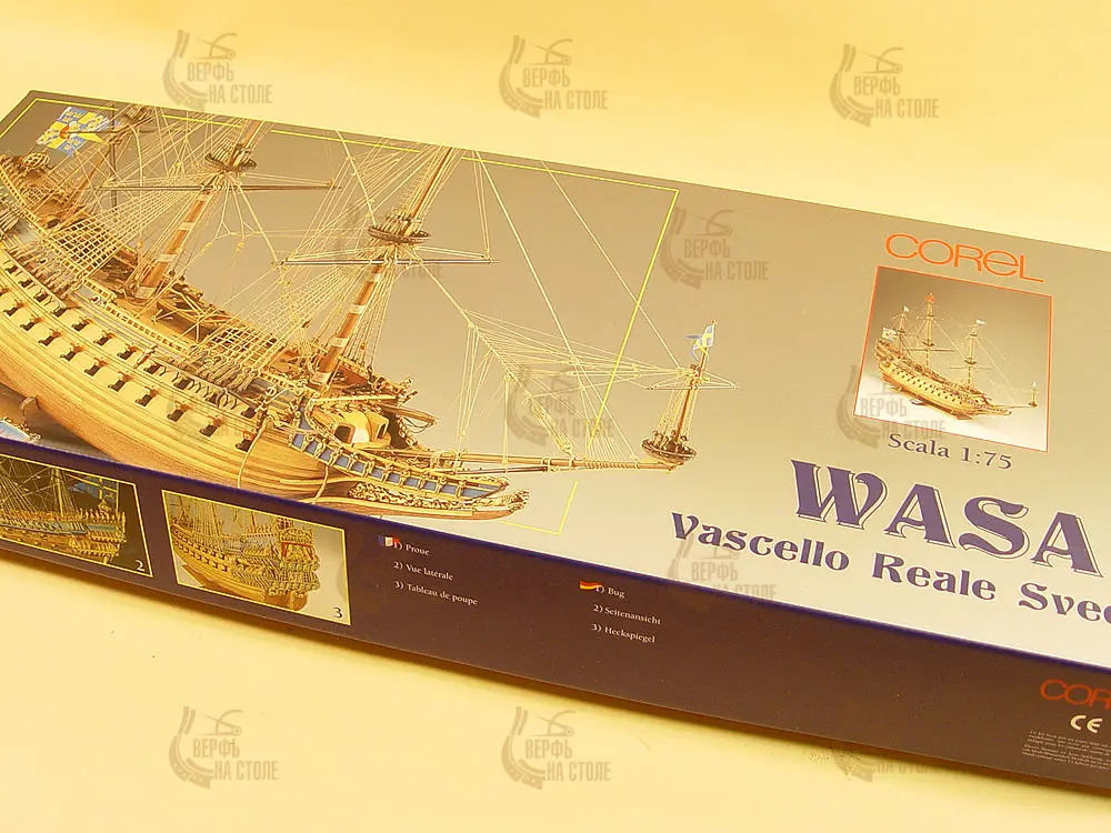 деревянная модель корабля Wasa деревянная модель корабля Wasa