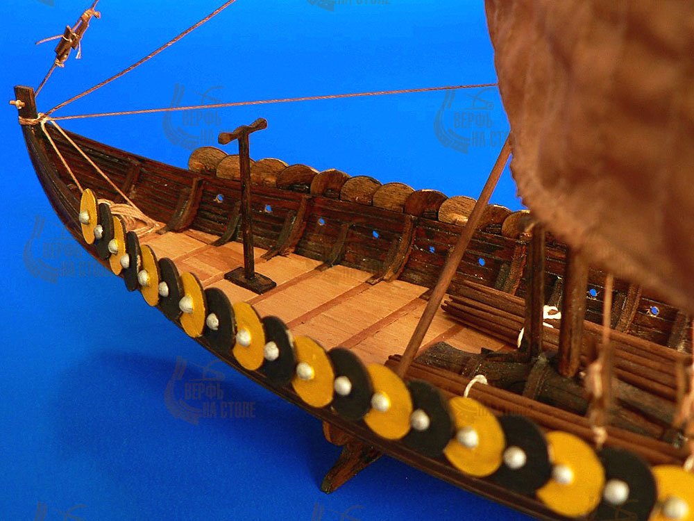 Viking Ship Gokstad, (мелкий) IX век Viking Ship Gokstad, (мелкий) IX век